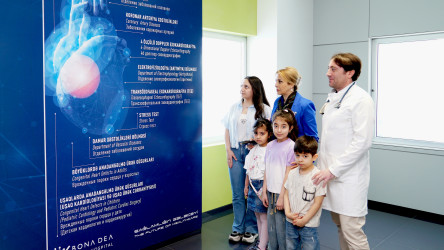 “Balaca qəlblərə, böyük qayğı” layihəsi çərçivəsində ödənişsiz ürək müayinəsi aksiyası - 19.05.2025