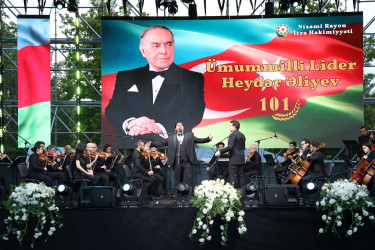 Ulu Öndər Heydər Əliyevin anadan olmasının 101-ci ildönümü münasibətilə klassik musiqi konserti  - 08.05.2024