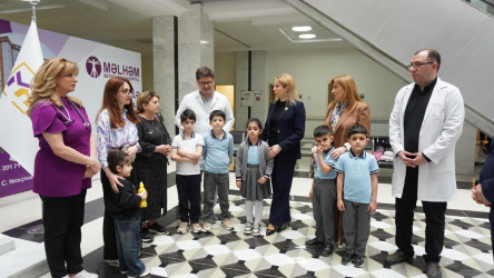 Məlhəm Beynəlxalq Hospitalda Zərifə xanım Əliyevanın doğum günü münasibətilə məktəblilər üçün növbəti ödənişsiz tibbi aksiya keçirilib -