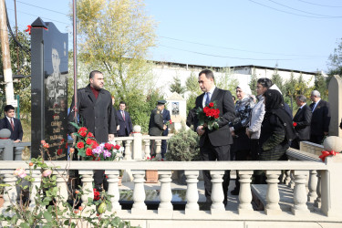 Şəhid Zakir Cəfərovun məzarı ziyarət edilib - 08.11.2025