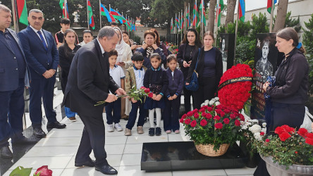 Vətən müharibəsi şəhidləri Muradov Hüseyn Fərhad oğlu və Əliyev Denis Aleksandroviçin xatirələri yad edilib - 08.10.2026