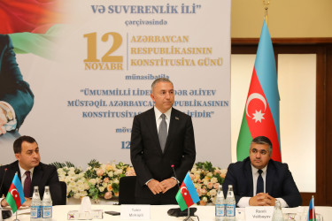 Nizami rayonunda 12 Noyabr – Konstitusiya Gününün 30 illiyi münasibətilə tədbir keçirilib - 12.11.2025