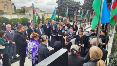 Vətən müharibəsi şəhidi Məmmədov Murad Elşən oğlunun xatirəsi anılıb - 15.10.2025