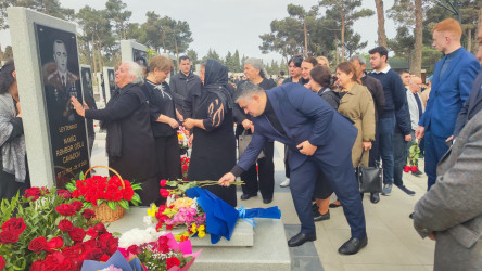 Vətən müharibəsi şəhidi Namiq Rəhbər oğlu Cavadovun məzarı ziyarət edilib - 26.10.2025