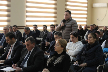 Rayon İcra Hakimiyyətinin başçısı sakinlərlə növbəti səyyar qəbul keçirib - 07.01.2026