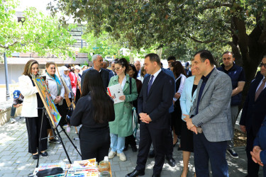 “Konstitusiya və Suverenlik İli” çərçivəsində rəsm müsabiqəsi  - 07.05.2025