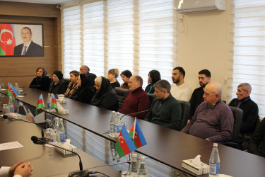 Nizami rayonunda məskunlaşmış Xocalı sakinləri ilə görüş keçirilib - 25.02.2026