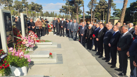 Vətən Müharibəsi Qəhrəmanı, şəhid baş leytenant Azad Arif oğlu Hümbətovun məzarı ziyarət edilib - 27.10.2025