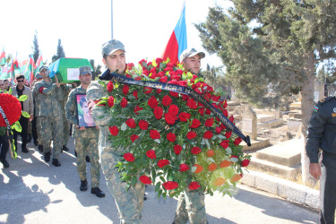 Birinci Qarabağ müharibəsi şəhidi Əliyev Mikayıl Atababa oğlu dəfn olunub - 31.10.2025