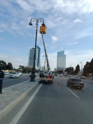 Nizami rayonunda Novruz bayramı ərəfəsində geniş təmizlik işləri aparılıb - 14.03.2026