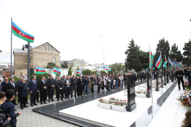 27 Sentyabr – Anım Günü ilə əlaqədar şəhidlərin əziz xatirəsi yad edilib - 27.09.2025