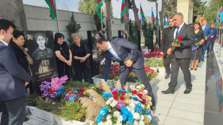 Vətən müharibəsi şəhidi Anar Saleh oğlu Qumaşovun xatirəsi yad edilib - 10.10.2025