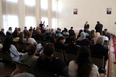 Nizami Rayon İcra Hakimiyyətinin başçısı Coşqun Cəbrayılov rayon sakinləri ilə növbəti səyyar qəbul keçirib - 03.06.2026