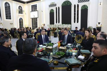 Mübarək Ramazan ayı ilə əlaqədar iftar süfrəsi - 17.03.2025