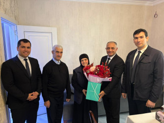 Vətən müharibəsi şəhidi Oktay Baxşəli oğlu Ağabəyovun ailəsi ziyarət olunub - 14.11.2025
