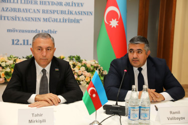 Nizami rayonunda 12 Noyabr – Konstitusiya Gününün 30 illiyi münasibətilə tədbir keçirilib - 12.11.2025