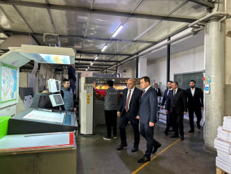 Nizami Rayon İcra Hakimiyyətinin başçısı TUNA QSC-də yeni avadanlıqların təqdimat mərasimində iştirak edib - 19.02.2026