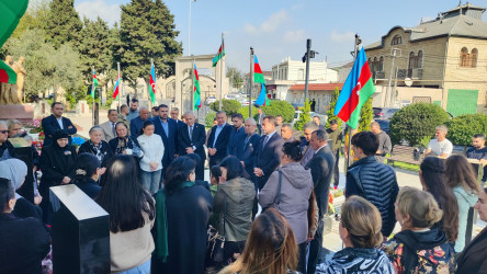 Vətən müharibəsi şəhidi Elsevər Ağacan oğlu Əhədzadənin ildönümündə məzarı ziyarət edilib - 25.10.2025