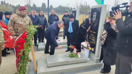 Vətən müharibəsi şəhidi leytenant Kənan Süleymanlının doğum günündə xatirəsi anılıb - 30.01.2026