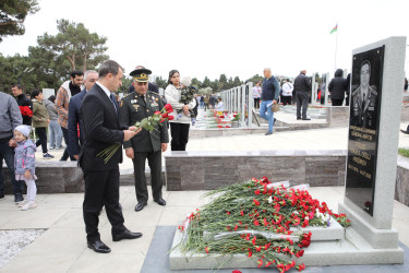 27 Sentyabr – Anım Günü ilə əlaqədar II Fəxri Xiyabanda şəhidlərin məzarları ziyarət edilib - 27.09.2025