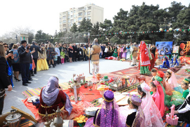 Novruz bayramı Nizami rayonunda təntənəli şəkildə qeyd olunub - 18.03.2024